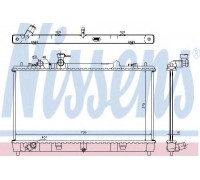 68507 NISSENS - купить в магазине запчастей по Украине