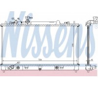 68508 NISSENS - купить в магазине запчастей по Украине