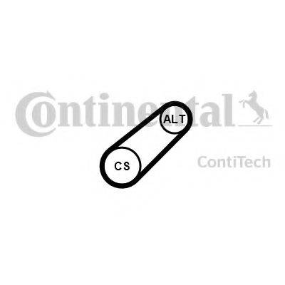 Поликлиновой ремень 6PK701ELAST CONTITECH - купить в магазине запчастей по Украине