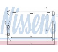 Теплообменник, отопление салона NISSENS 71164 71164 NISSENS - купить в магазине запчастей по Украине