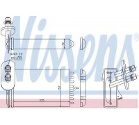 Теплообменник, отопление салона NISSENS 73921 73921 NISSENS - купить в магазине запчастей по Украине