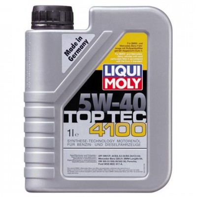 Олива моторна Top Tec 4100 5W-40 1л 7500 LIQUI MOLY - купити в магазині запчастин по Україні