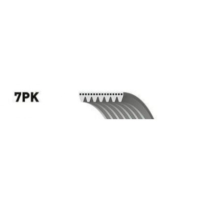 Поликлиновой ремень 7PK2080 GATES - купити в магазині запчастин по Україні