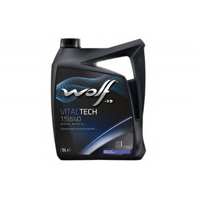 VITALTECH 15W40 5Lx4 8301117 WOLF - купити в магазині запчастин по Україні
