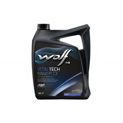VITALTECH 5W40 PI C3 4Lx4 8302916 WOLF - купити в магазині запчастин по Україні