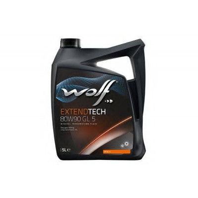 EXTENDTECH 80W90 GL 5 5Lx4 8304507 WOLF - купити в магазині запчастин по Україні
