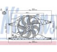 85257 NISSENS - купить в магазине запчастей по Украине
