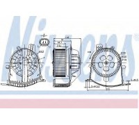 87038 NISSENS - купить в магазине запчастей по Украине