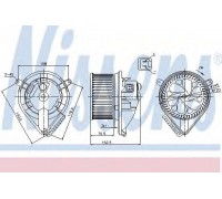 87156 NISSENS - купить в магазине запчастей по Украине