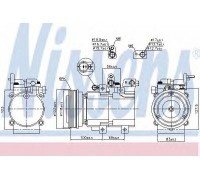 890130 NISSENS - купить в магазине запчастей по Украине