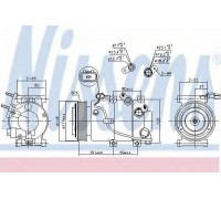 890174 NISSENS - купить в магазине запчастей по Украине