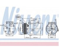 89063 NISSENS - купить в магазине запчастей по Украине