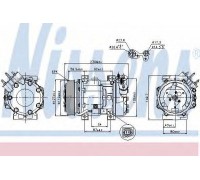 89076 NISSENS - купить в магазине запчастей по Украине