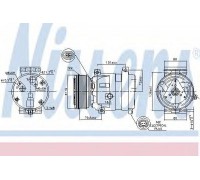 89267 NISSENS - купить в магазине запчастей по Украине