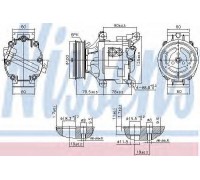 89324 NISSENS - купить в магазине запчастей по Украине