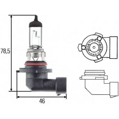 HB4 12V 55W Автолампа 8GH005636121 HELLA - купити в магазині запчастин по Україні