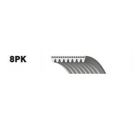 Поликлиновой ремень GATES 8PK1475 8PK1475 GATES - купить в магазине запчастей по Украине
