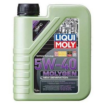 LM 1л Molygen New Generation 5W-40 НС-синтетическо 9053 LIQUI MOLY - купити в магазині запчастин по Україні