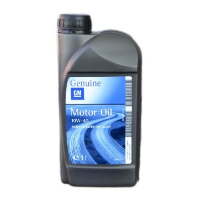 Масло 10W40 1л. (ACEA: A3/B4, API: SL/CF) 93165213 GENERAL MOTORS - купити в магазині запчастин по Україні