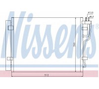 Конденсатор, кондиционер NISSENS 940007 940007 NISSENS - купить в магазине запчастей по Украине