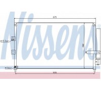 Конденсатор NISSENS 940197 940197 NISSENS - купити в магазині запчастин по Україні