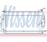 Конденсатор, кондиционер NISSENS 940453 940453 NISSENS - купить в магазине запчастей по Украине