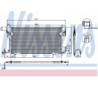 Конденсатор, кондиционер NISSENS 94218 94218 NISSENS - купить в магазине запчастей по Украине