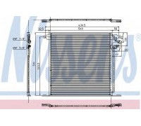 Конденсатор, кондиционер NISSENS 94226 94226 NISSENS - купить в магазине запчастей по Украине