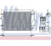 Конденсатор, кондиционер NISSENS 94583 94583 NISSENS - купить в магазине запчастей по Украине