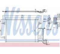Конденсатор, кондиционер NISSENS 94601 94601 NISSENS - купить в магазине запчастей по Украине