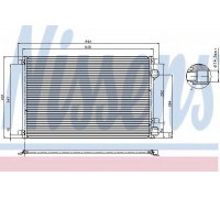 Конденсатор, кондиционер NISSENS 94626 94626 NISSENS - купить в магазине запчастей по Украине