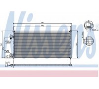 Конденсатор, кондиционер NISSENS 94664 94664 NISSENS - купить в магазине запчастей по Украине