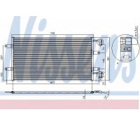Конденсатор, кондиционер NISSENS 94678 94678 NISSENS - купить в магазине запчастей по Украине