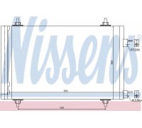 Конденсатор, кондиционер NISSENS 94758 94758 NISSENS - купить в магазине запчастей по Украине