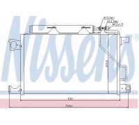 Конденсатор, кондиционер NISSENS 94794 94794 NISSENS - купить в магазине запчастей по Украине