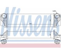 Интеркулер NISSENS 96441 96441 NISSENS - купить в магазине запчастей по Украине