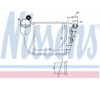 Интеркулер NISSENS 96488 96488 NISSENS - купить в магазине запчастей по Украине