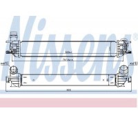 Интеркулер NISSENS 96502 96502 NISSENS - купить в магазине запчастей по Украине