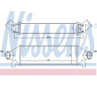 Интеркулер NISSENS 96732 96732 NISSENS - купить в магазине запчастей по Украине