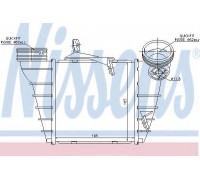 Интеркулер NISSENS 96773 96773 NISSENS - купить в магазине запчастей по Украине