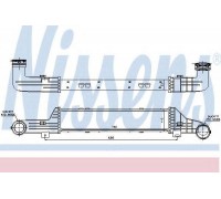 Интеркулер NISSENS 96899 96899 NISSENS - купить в магазине запчастей по Украине