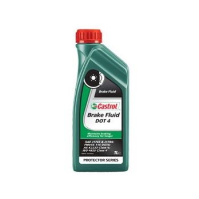 1л Brake Fluid DOT-4 тормозная жидкость EBCBFDT412X1L CASTROL - купити в магазині запчастин по Україні