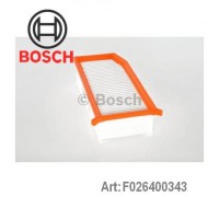 Воздушный фильтр BOSCH F 026 400 343 F026400343 BOSCH - купить в магазине запчастей по Украине