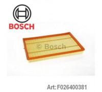 Воздушный фильтр BOSCH F 026 400 381 F026400381 BOSCH - купити в магазині запчастин по Україні