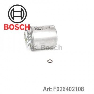 Топливный фильтр F026402108 BOSCH - купить в магазине запчастей по Украине