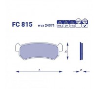 Комплект тормозных колодок, дисковый тормоз FRICO FC 815 FC815 FRICO - купить в магазине запчастей по Украине