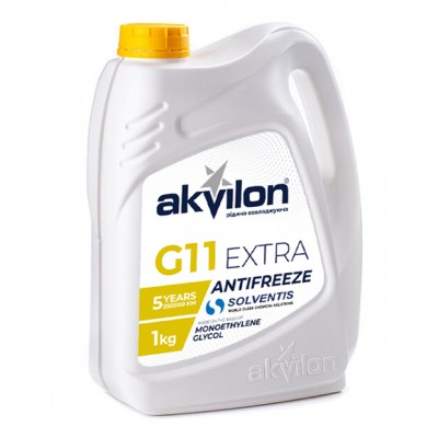 Антифриз EXTRA -40 G11 (Жовтий) 1л G11YLWAKVEXTRA1L AKVILON - купити в магазині запчастин по Україні