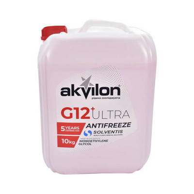 Антифриз ULTRA -40 G12 (Червоний) 10л G12AKVULTRA10L AKVILON - купить в магазине запчастей по Украине