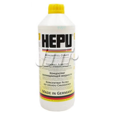 Концентрат-Антифриз (Жовтий) G11 -80°C 1.5л P999YLW HEPU - купити в магазині запчастин по Україні