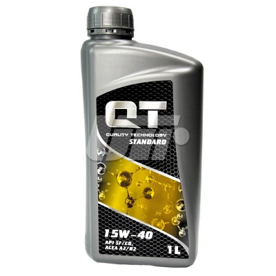 Масло 15W-40 (мінеральне) STANDARD 1л QT1115401 QT-OIL - купить в магазине запчастей по Украине